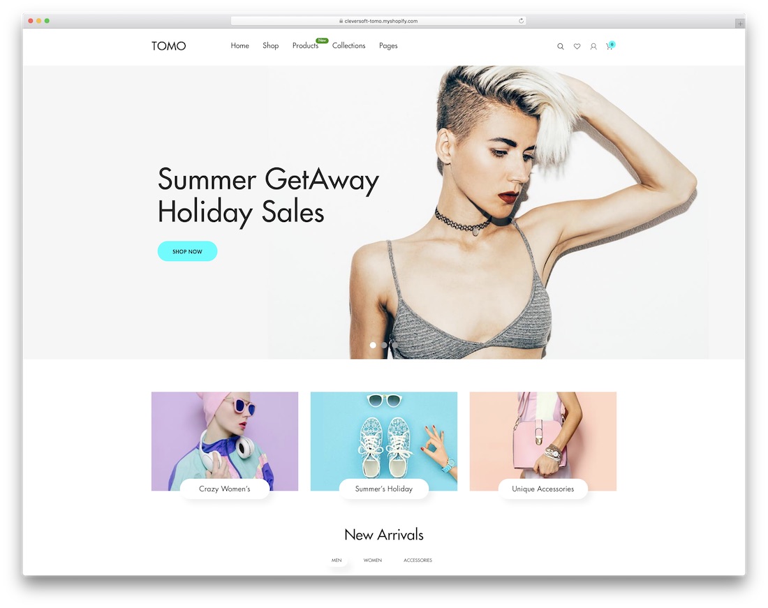 tomo最佳shopify主题