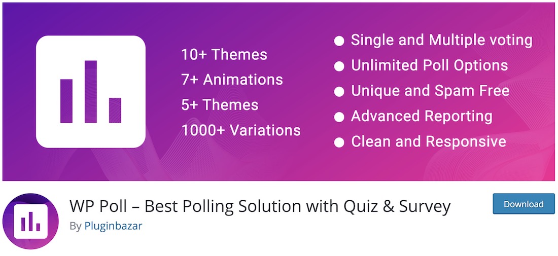 plugin wp poll wordpress