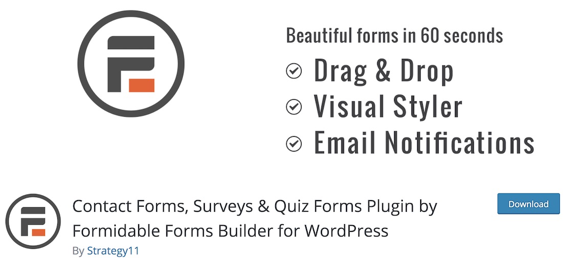formidável plugin wordpress quiz