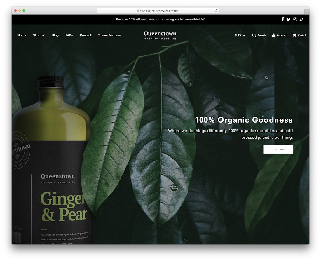 flow shopify 订阅主题
