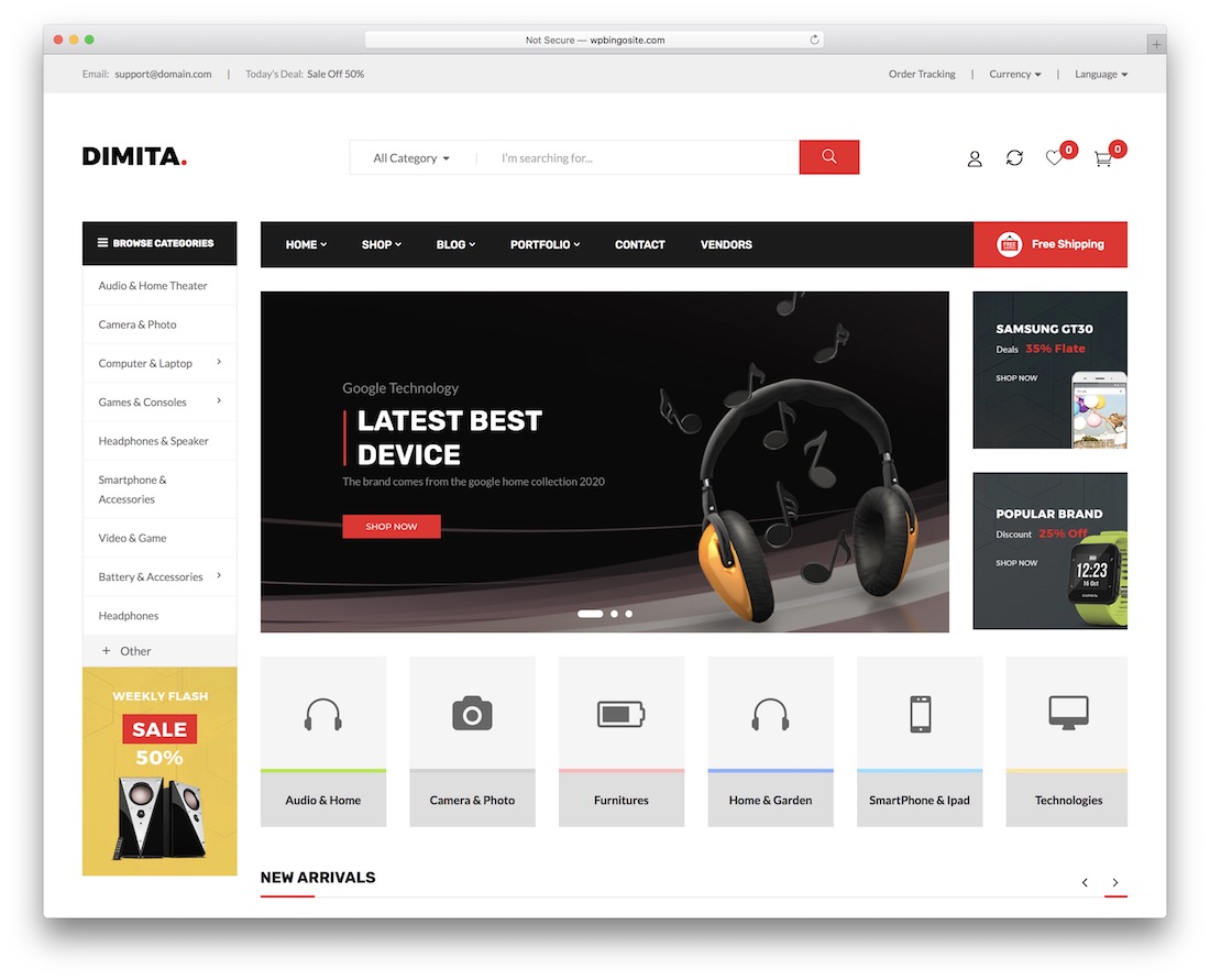 dimita wordpress cd dvd 主题