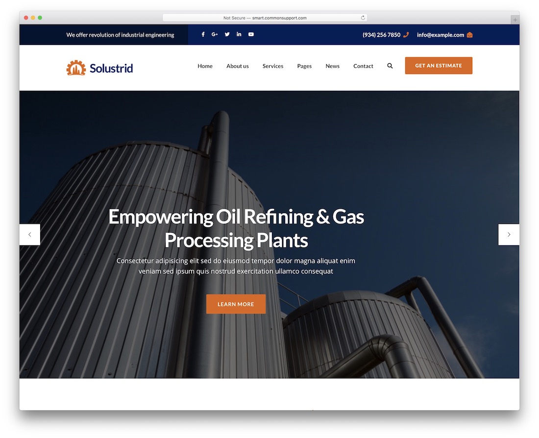 solustrid bootstrap wordpress 主题