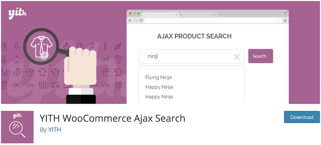 yith woocommerceajax検索ワードプレスプラグイン