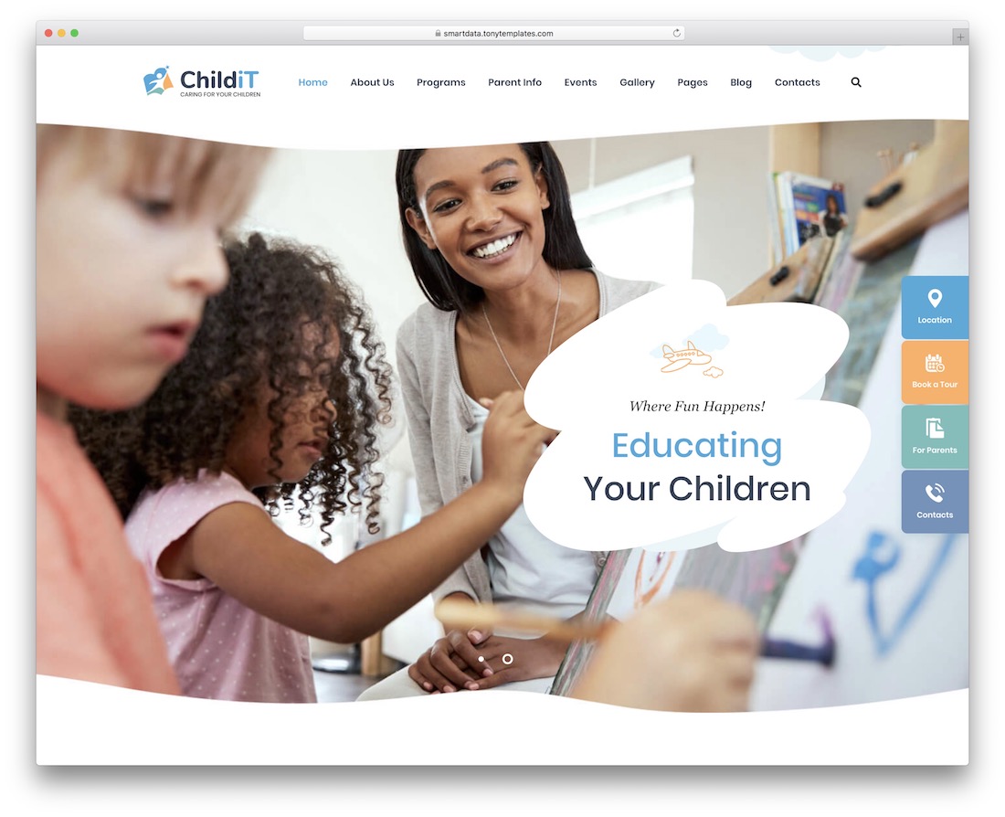 tema wordpress anak childit