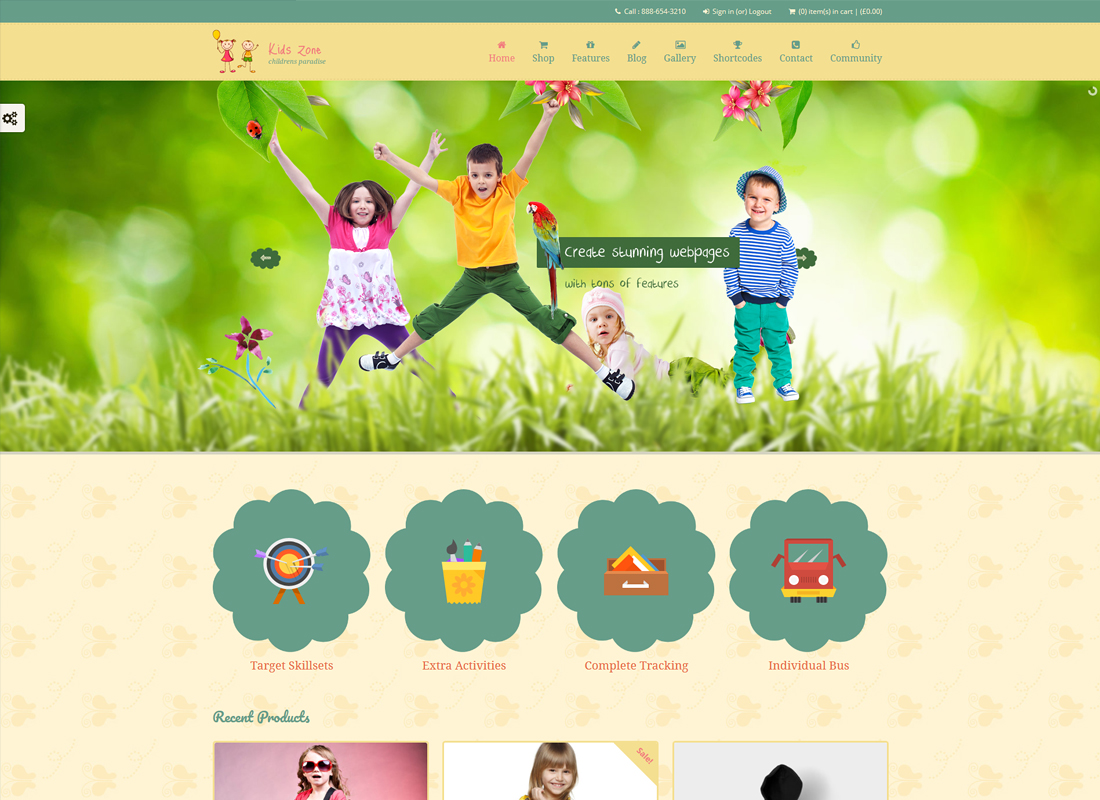 Zona Anak | Tema WordPress Anak & Anak