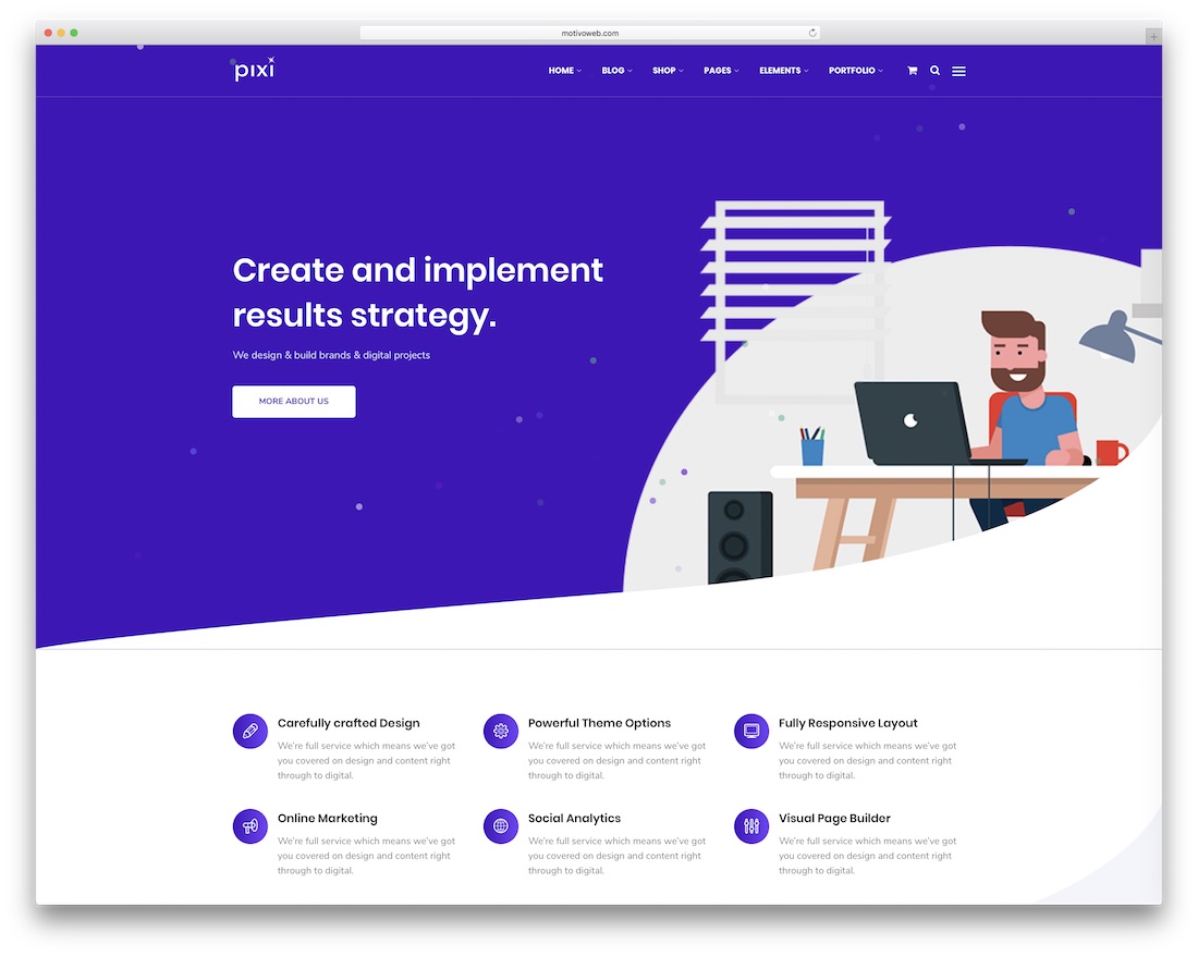 pixi المهنية وورد الموضوع