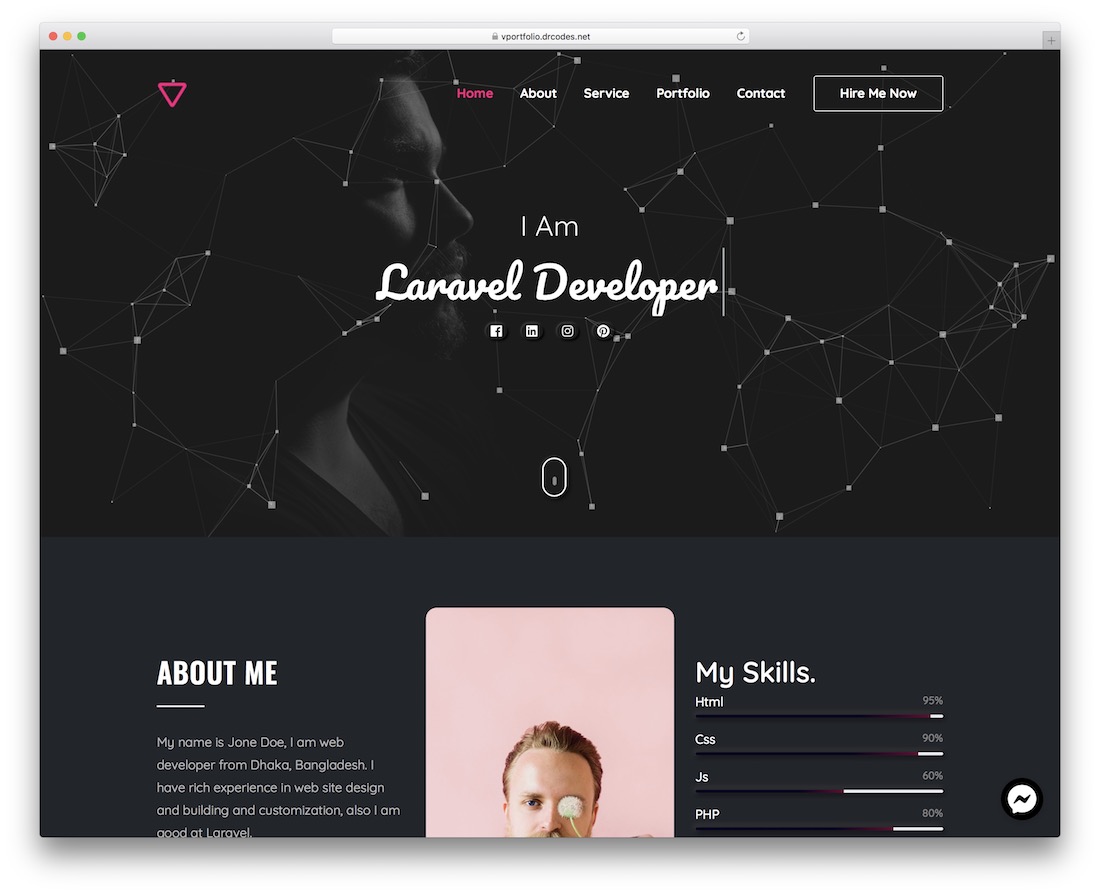 vportfolio freelance wordpress plugin