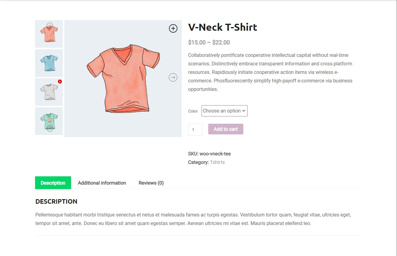 شريط تمرير معرض منتجات WooCommerce المستجيب
