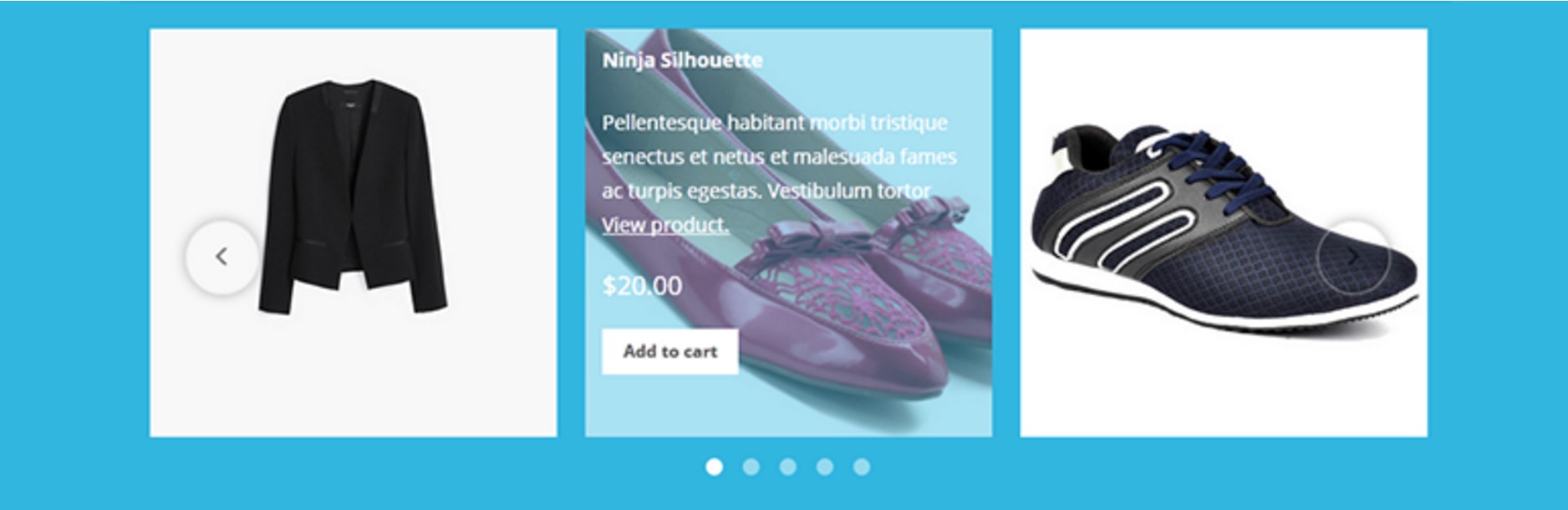 Слайдер продукта WooCommerce