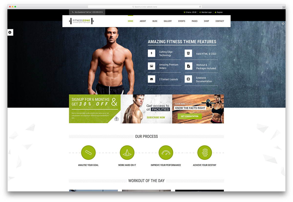fitness-zone-gesund-lifestyle-website-vorlage