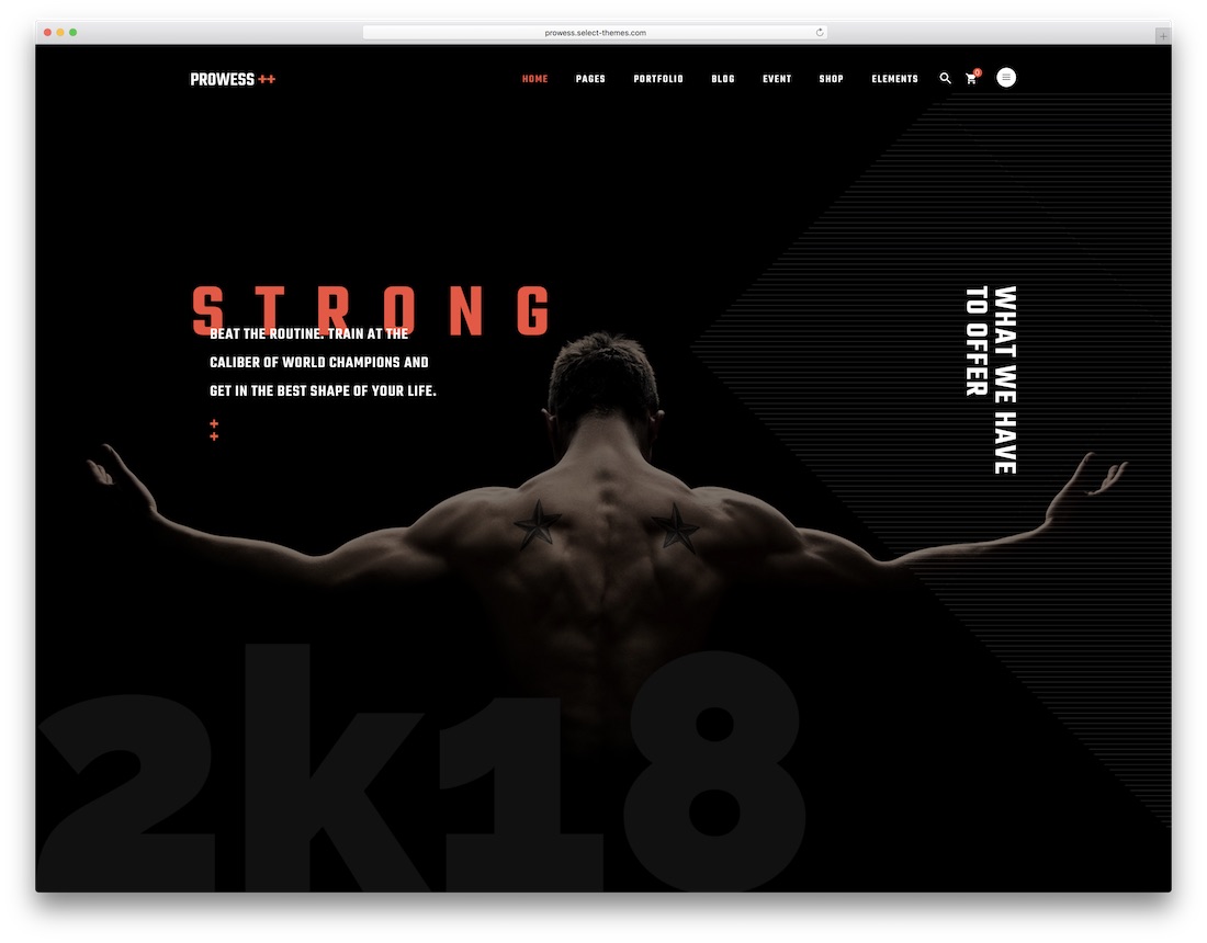 Crossfit WordPress Theme