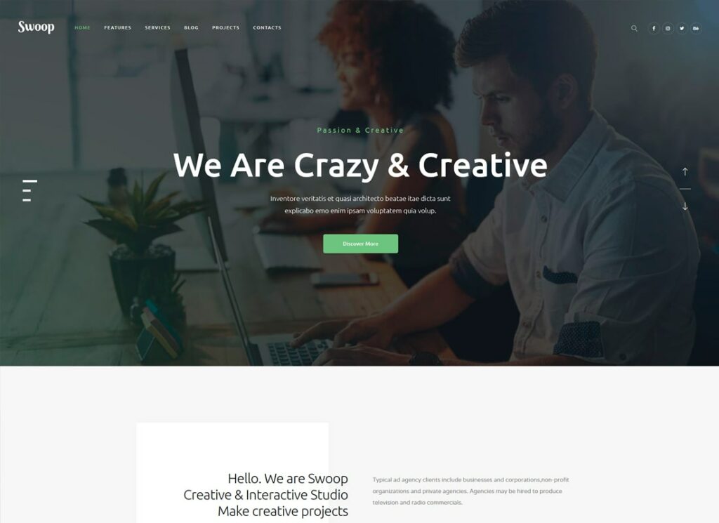 baskın | Web Stüdyosu ve Yaratıcı Ajans WordPress Teması