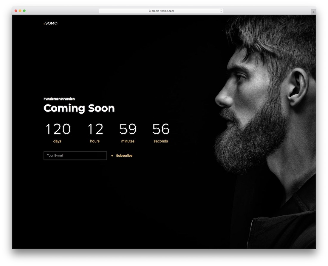 somo çok yakında wordpress teması.
