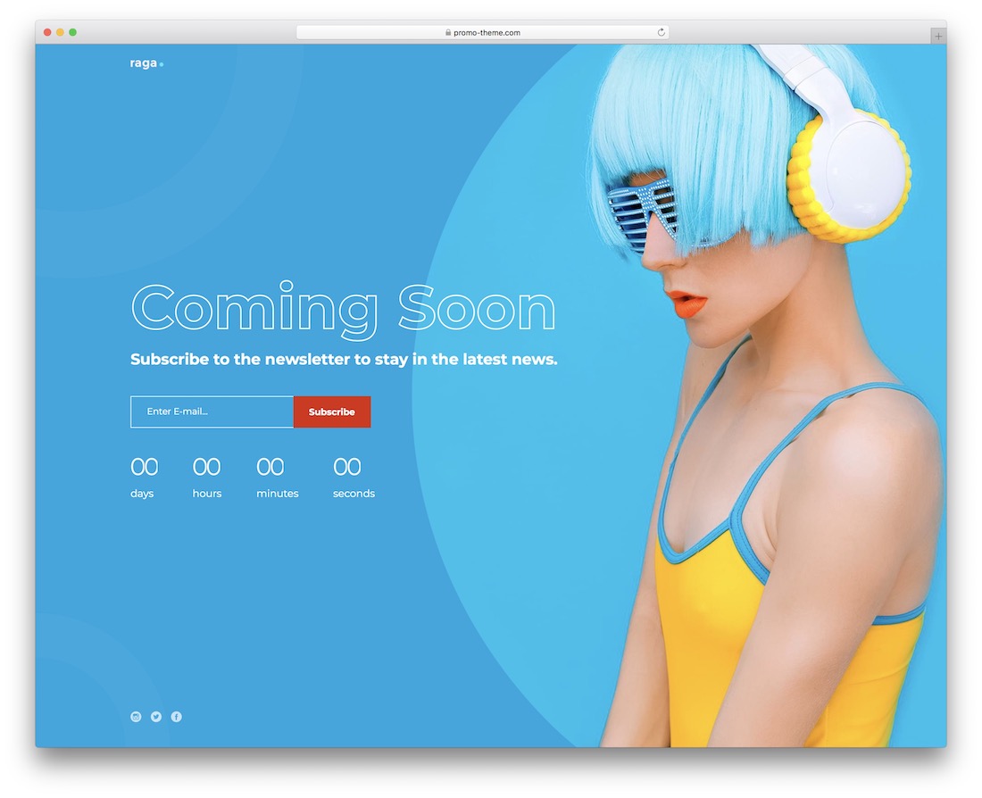 raga çok yakında wordpress teması.