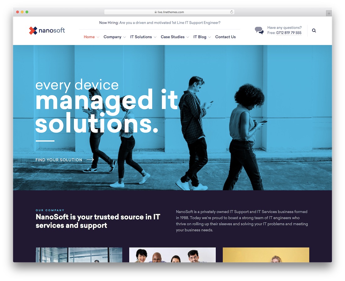nanosoft wpml 호환 워드프레스 테마