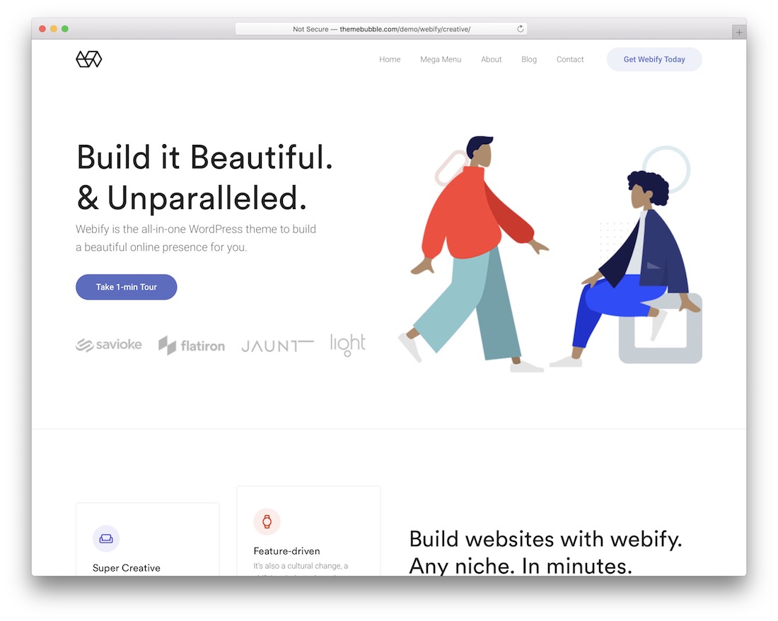 webify wpml 호환 워드프레스 테마