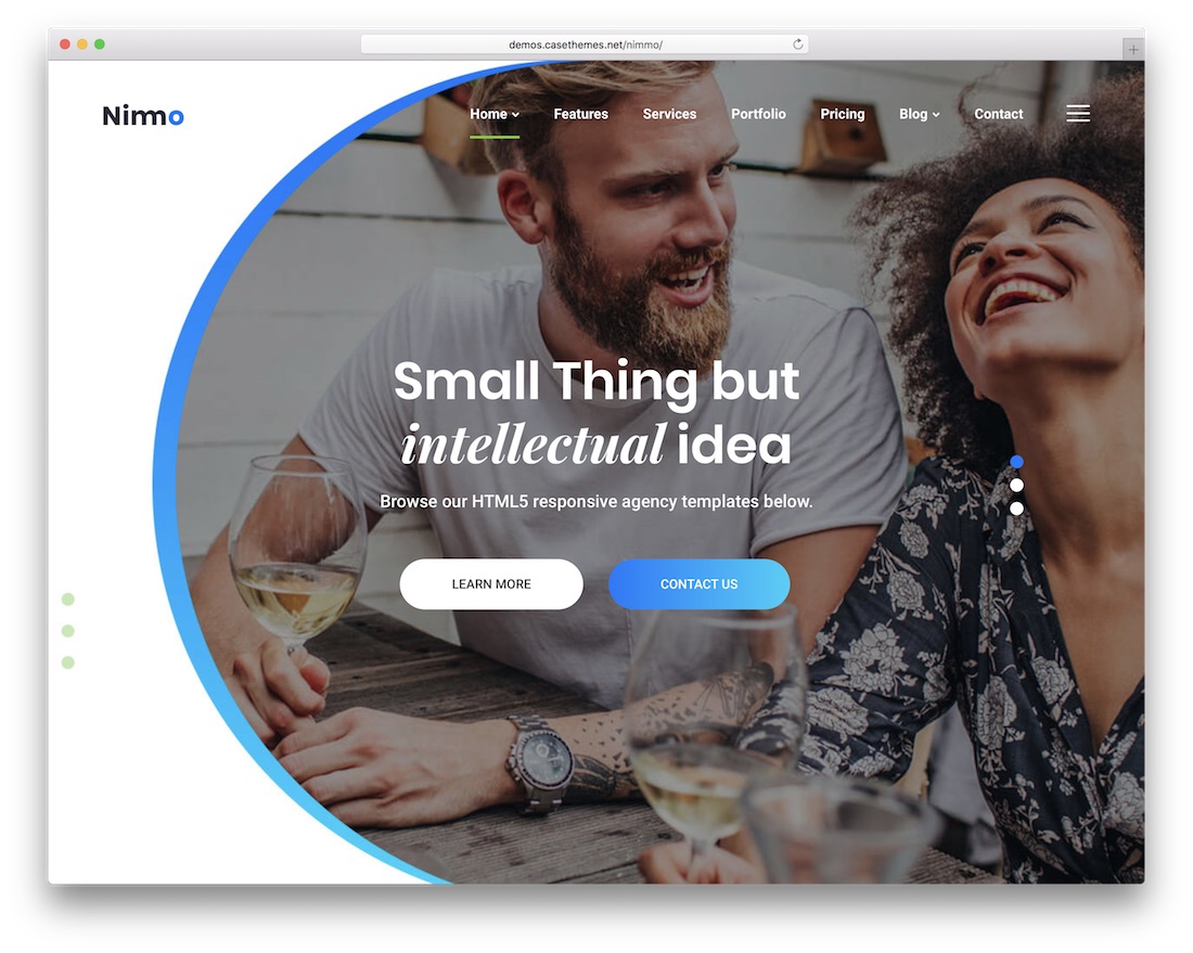 nimmo nuovo tema wordpress
