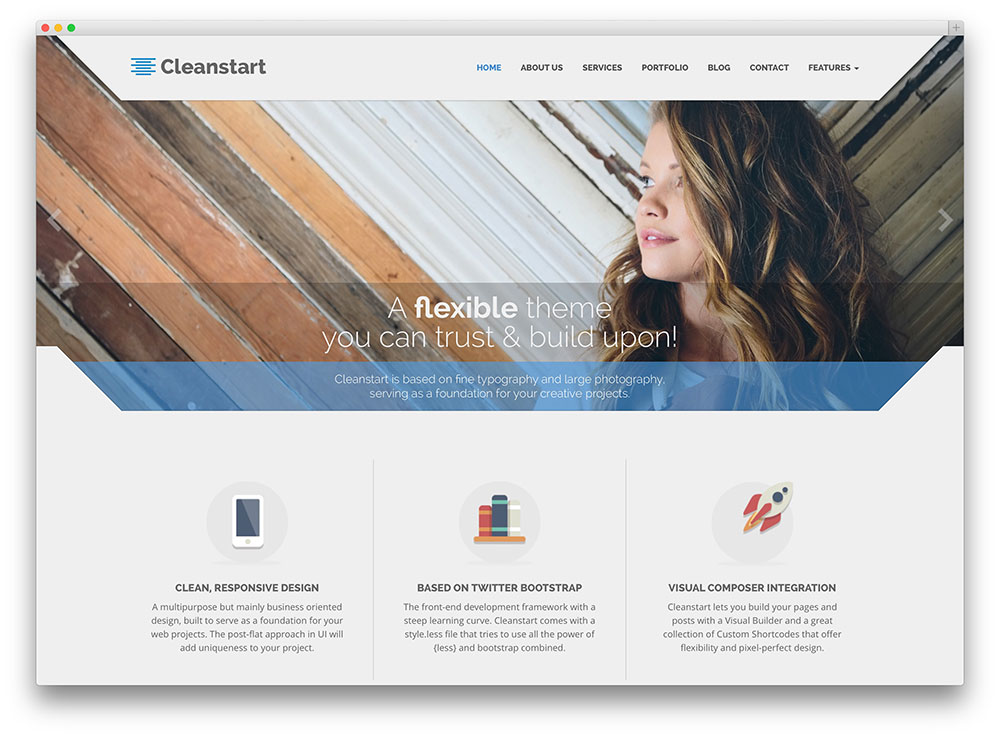 tema della società di consulenza ringiovanente cleanstart