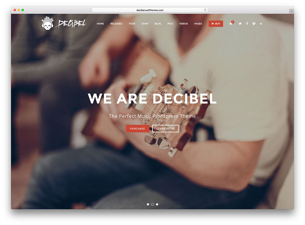 desibel-profesyonel-müzik-wp-teması