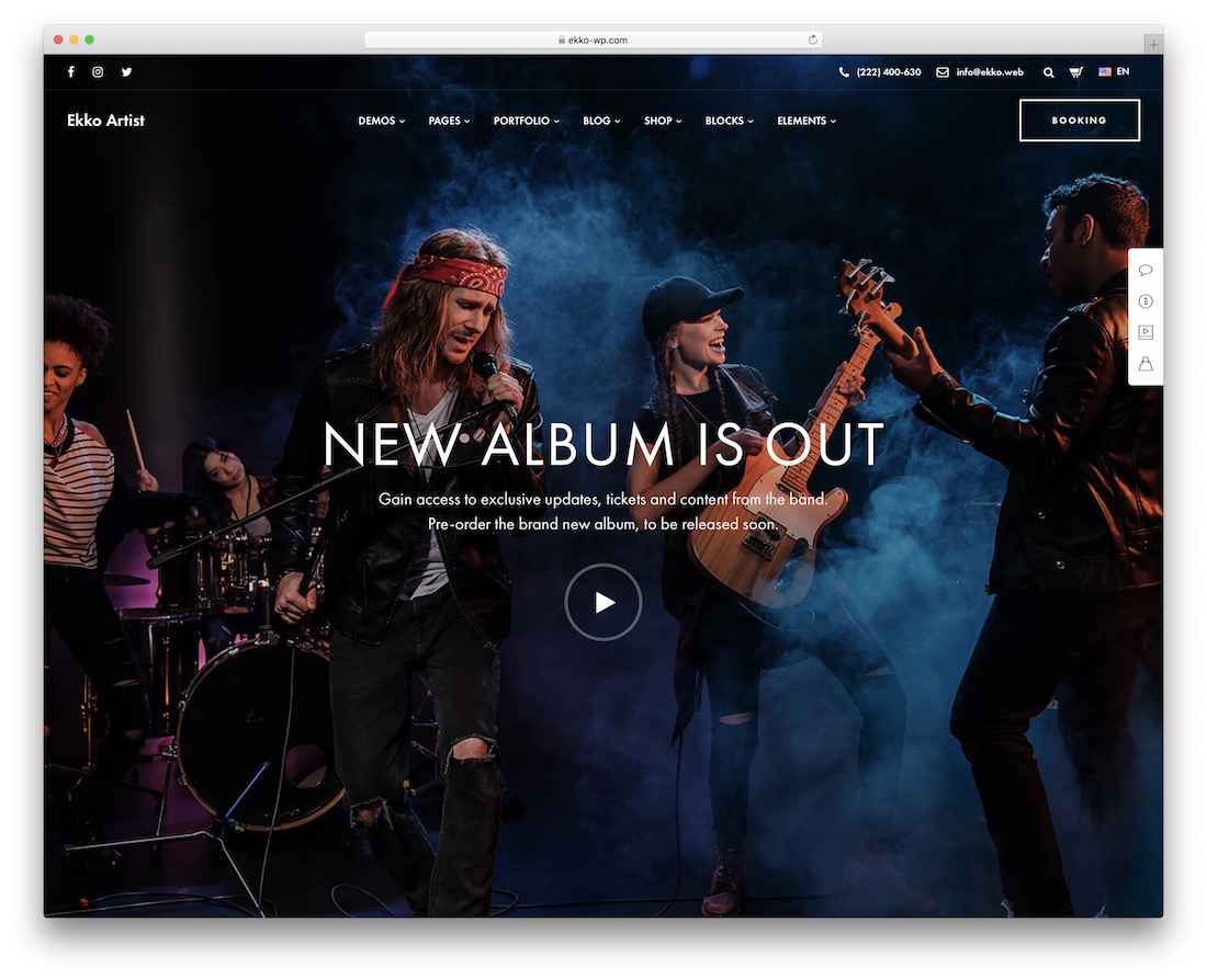ekko wordpress eğlence teması