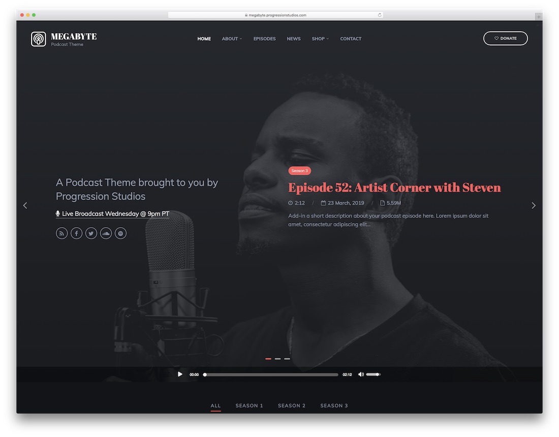 megabayt wordpress eğlence teması