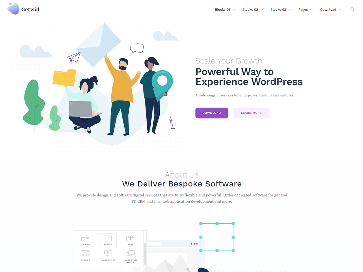 Thème WP personnalisable gratuit