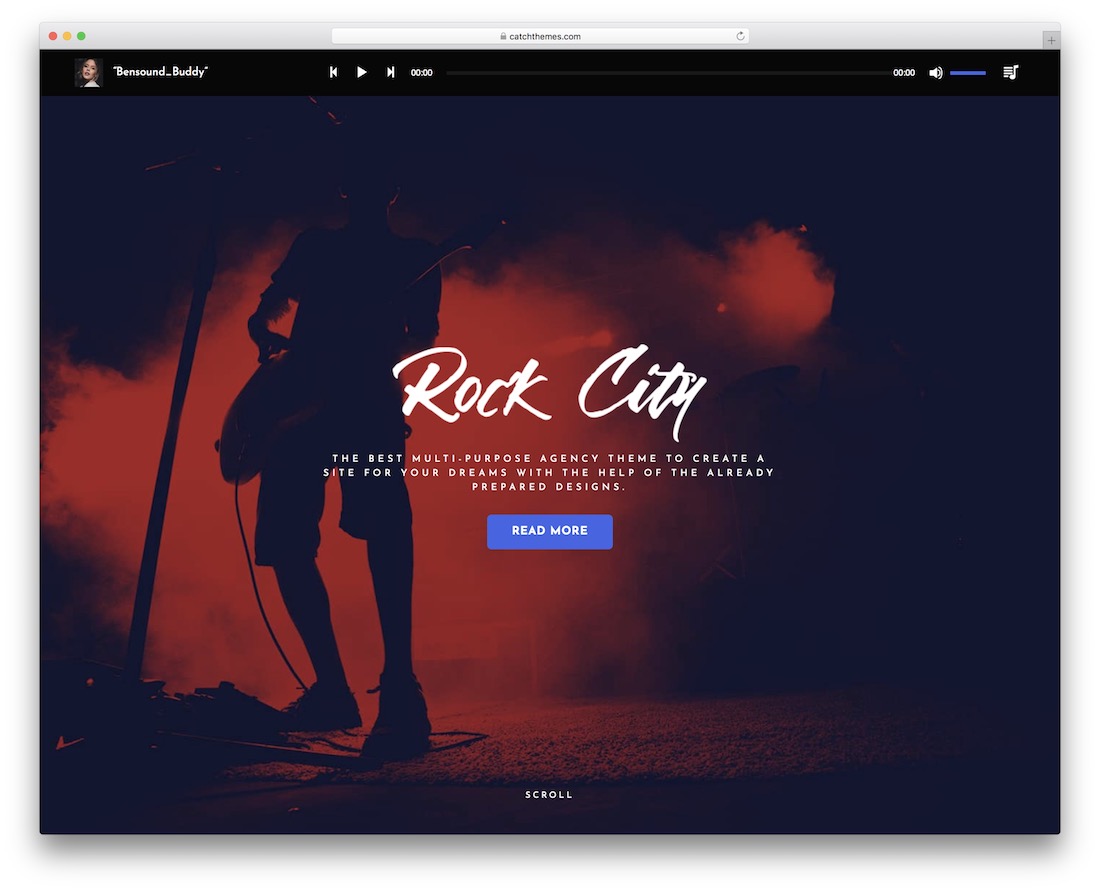 thème wordpress réactif gratuit pour le journal musical