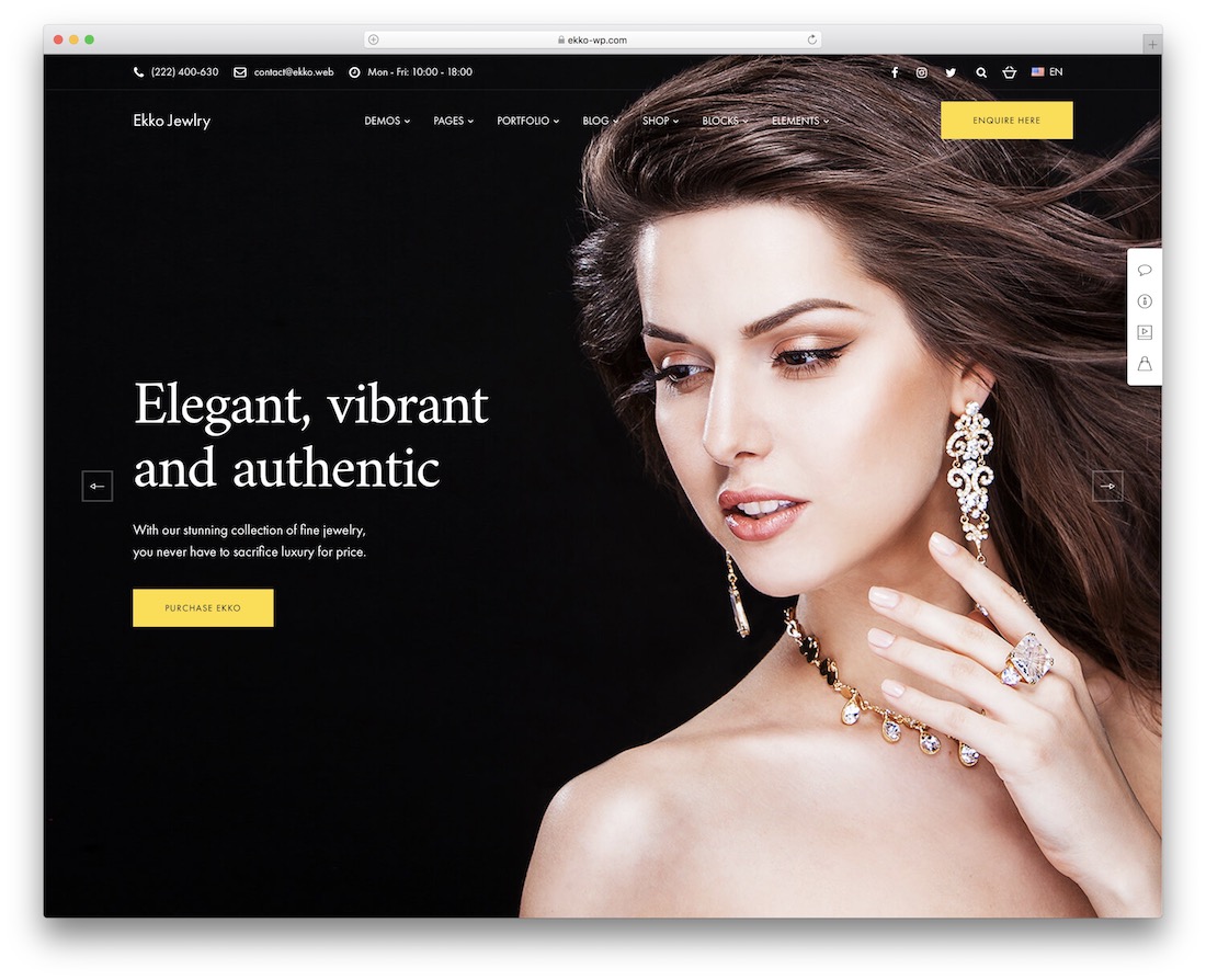 tema joias ekko wordpress