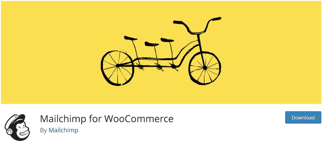 woocommerceのmailchimp