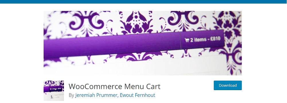 WooCommerceメニューカート