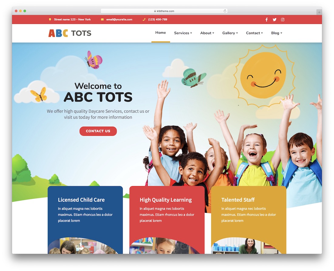abctots幼稚園ワードプレステーマ