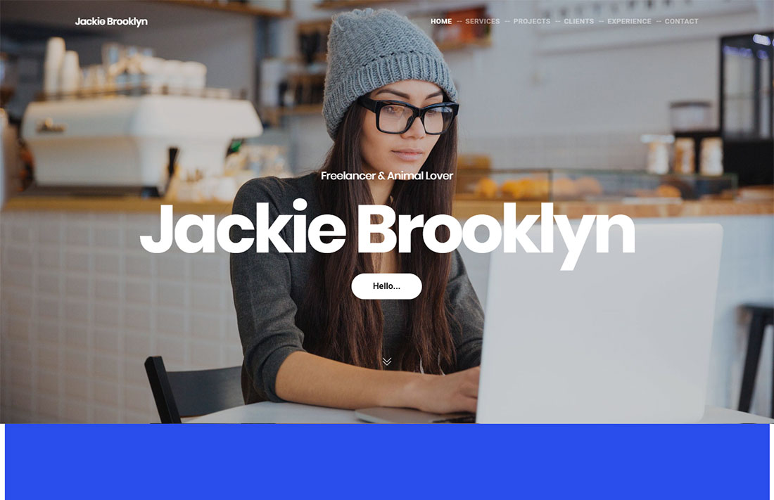 Brooklyn - тема WordPress для персонального брендинга