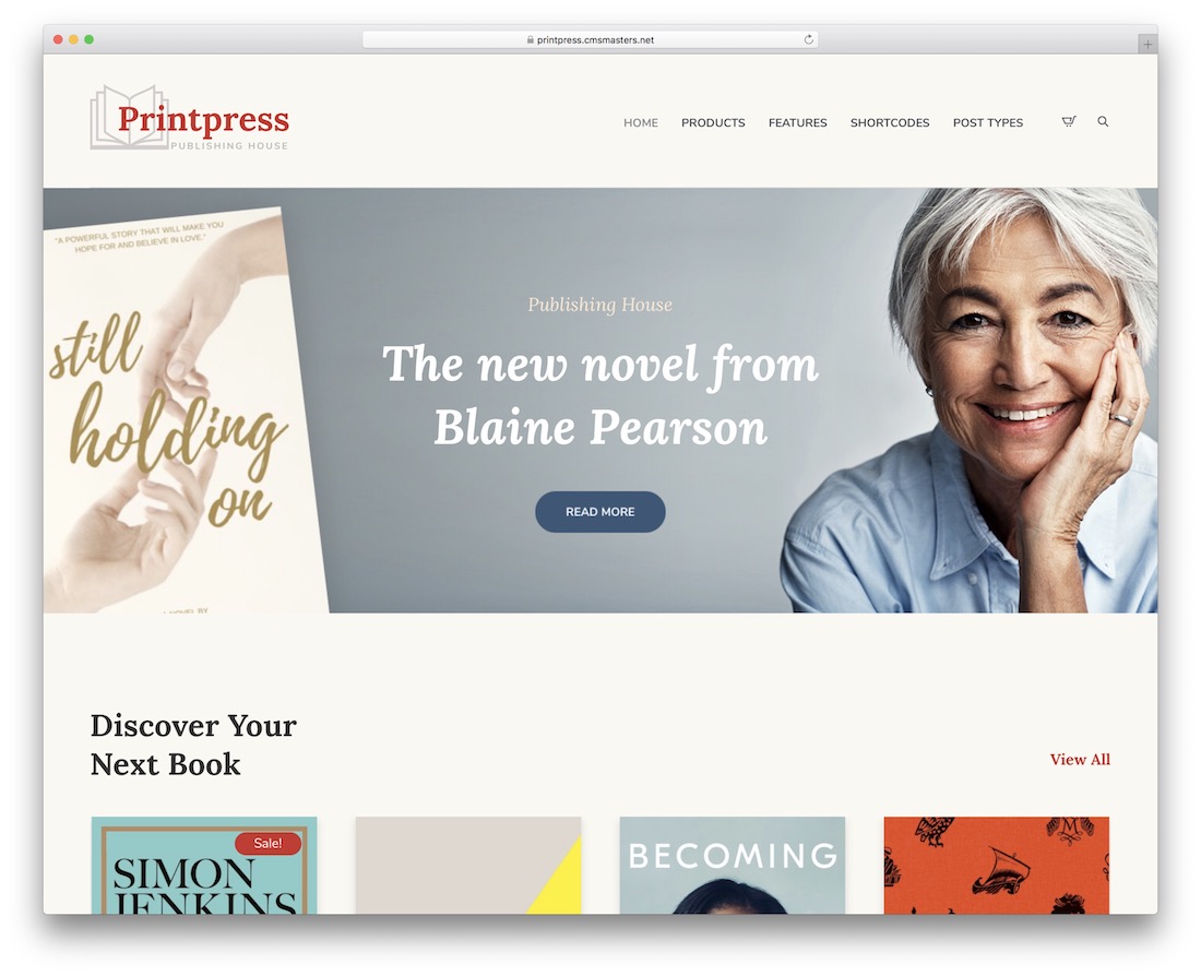printpress автор WordPress тема