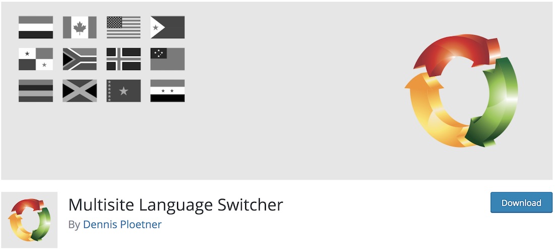 マルチサイト言語スイッチャープラグイン