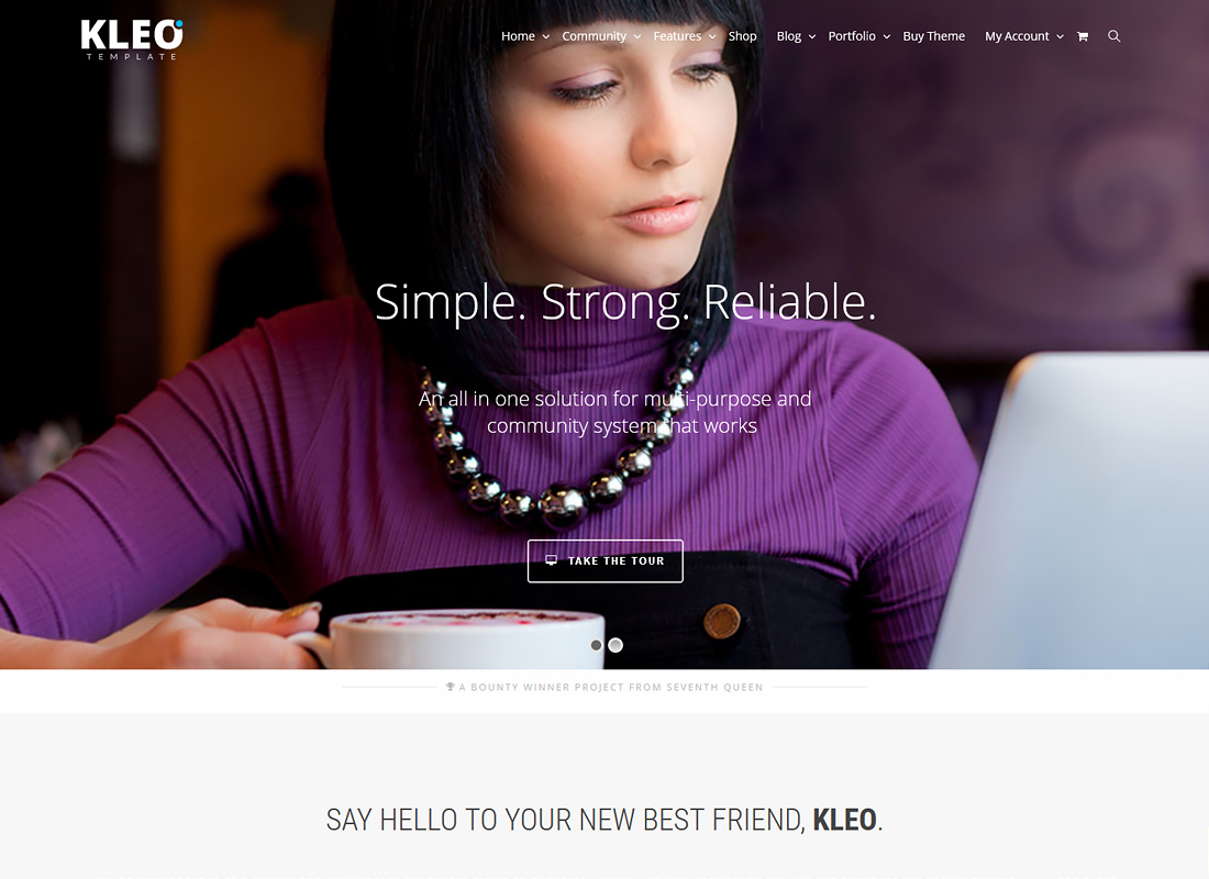 KLEO - Многоцелевая тема для BuddyPress, ориентированная на сообщество профессионалов