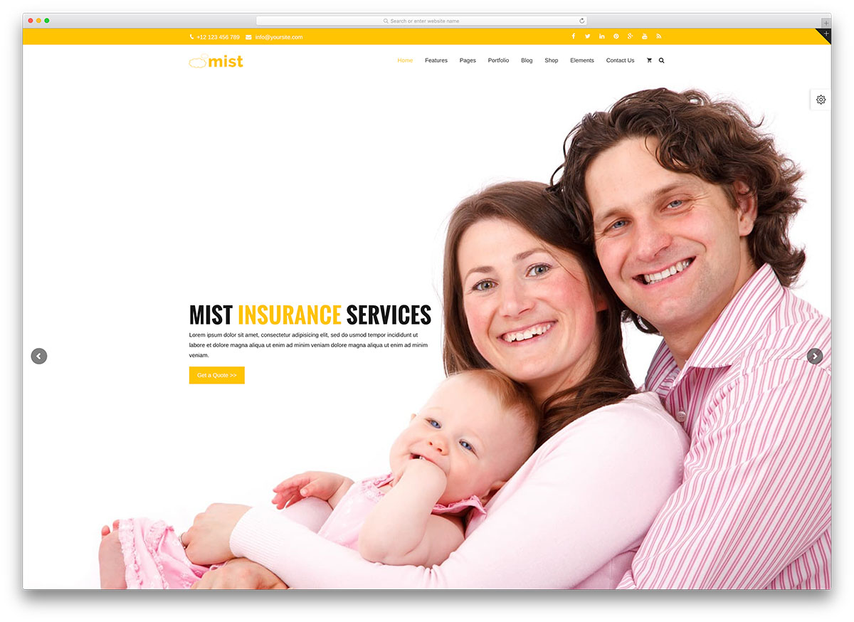 template-website-asuransi-kabut