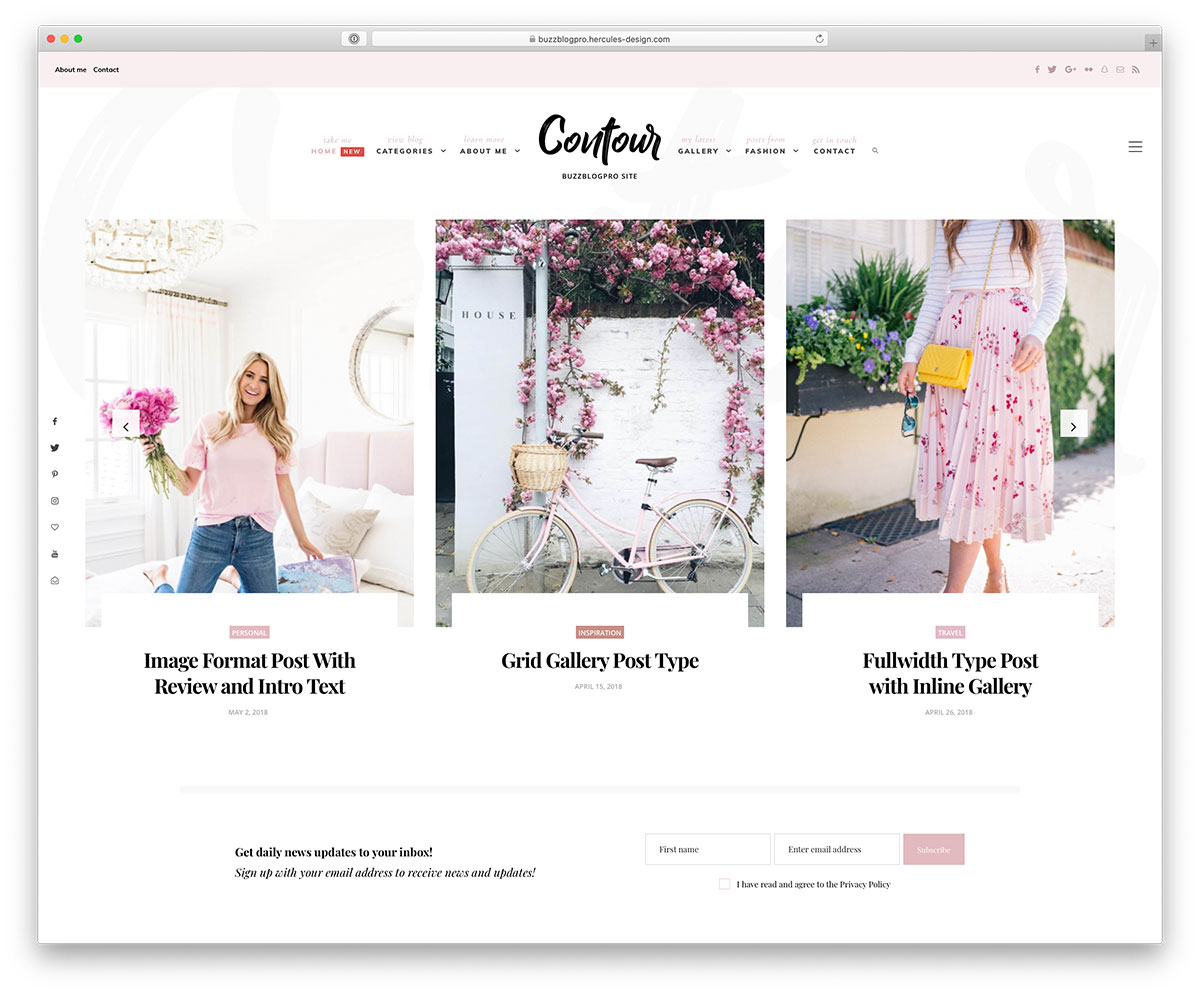 gaya hidup blog tema WordPress