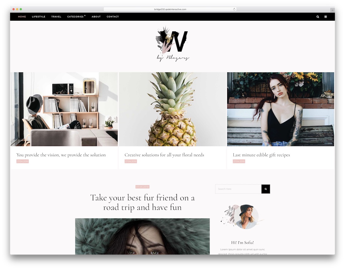 jembatan tema wordpress blog pribadi terbaik
