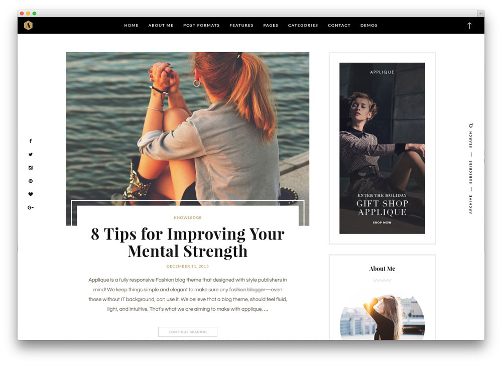 applique-simple-mode-blog-thème