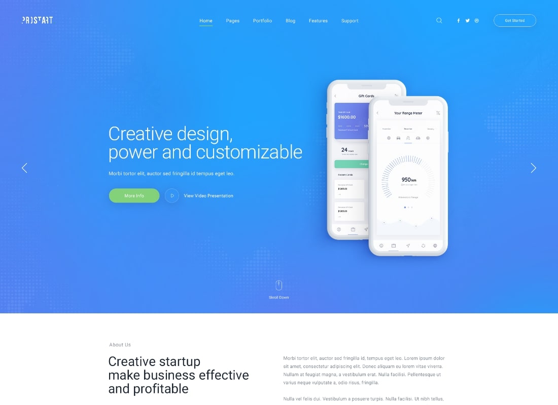 ProStart | Tema WordPress Startup & Bisnis Perusahaan