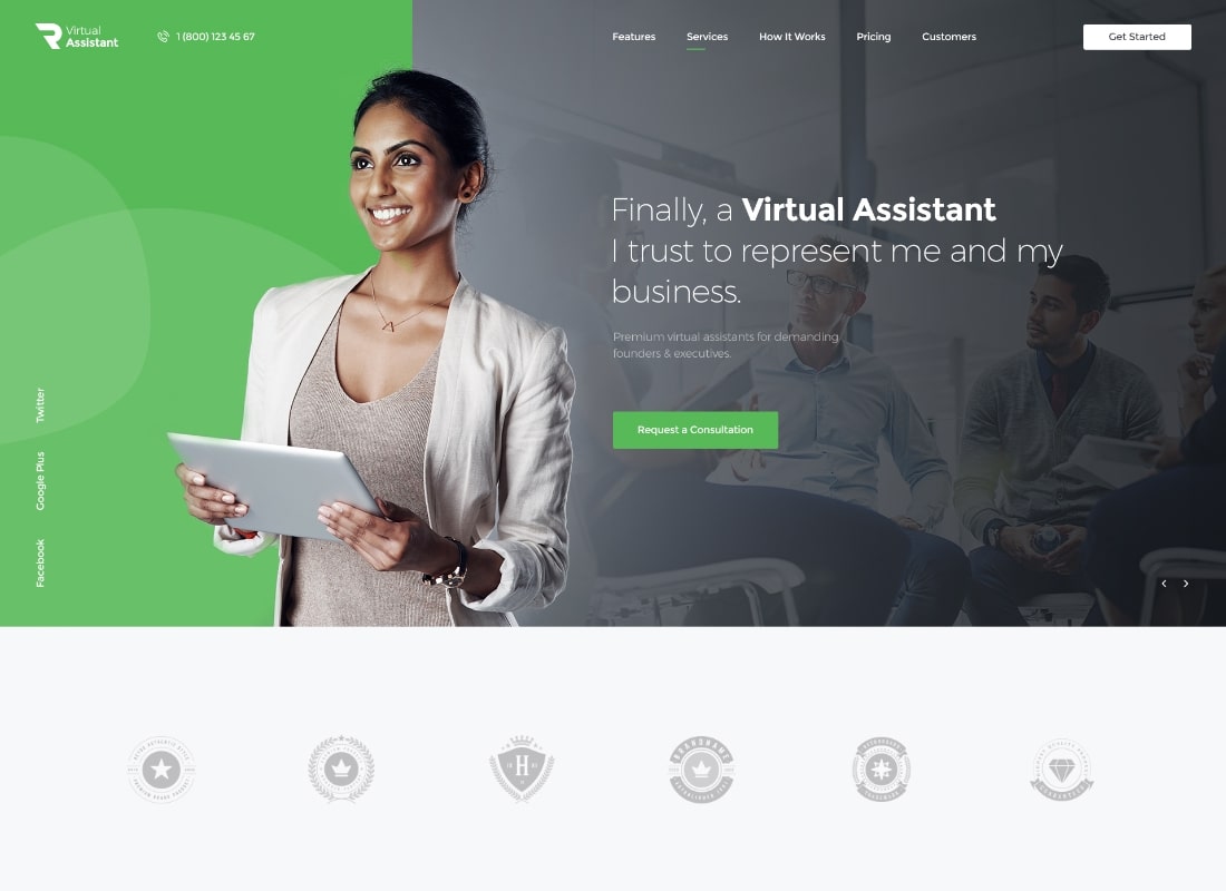 Revirta | Tema WordPress Asisten & Sekretaris Virtual Pribadi