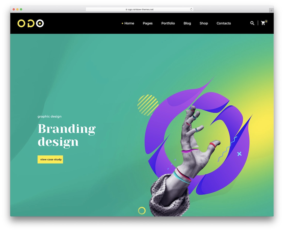 ogo tema wordpress yang indah