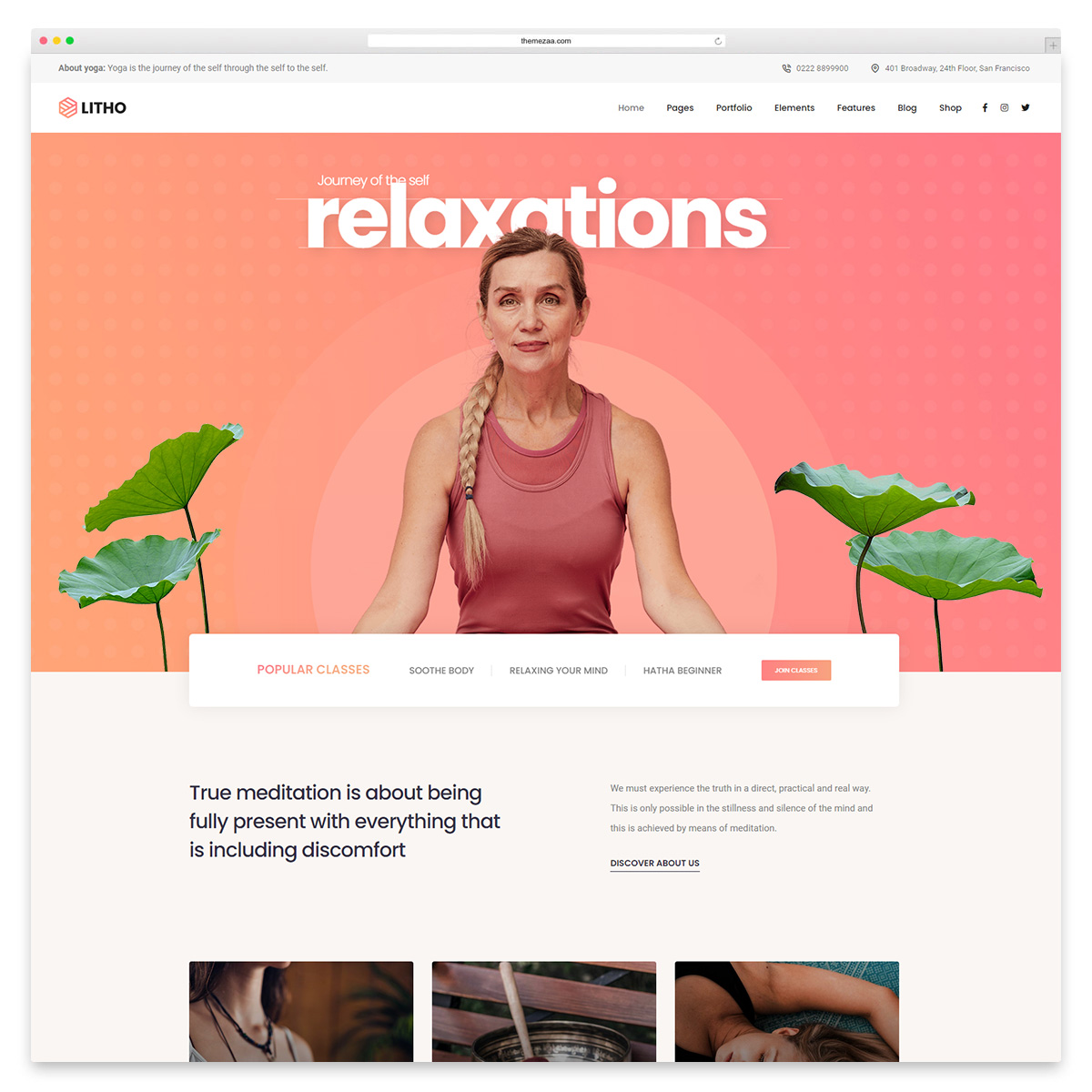tema wordpress multiguna litho