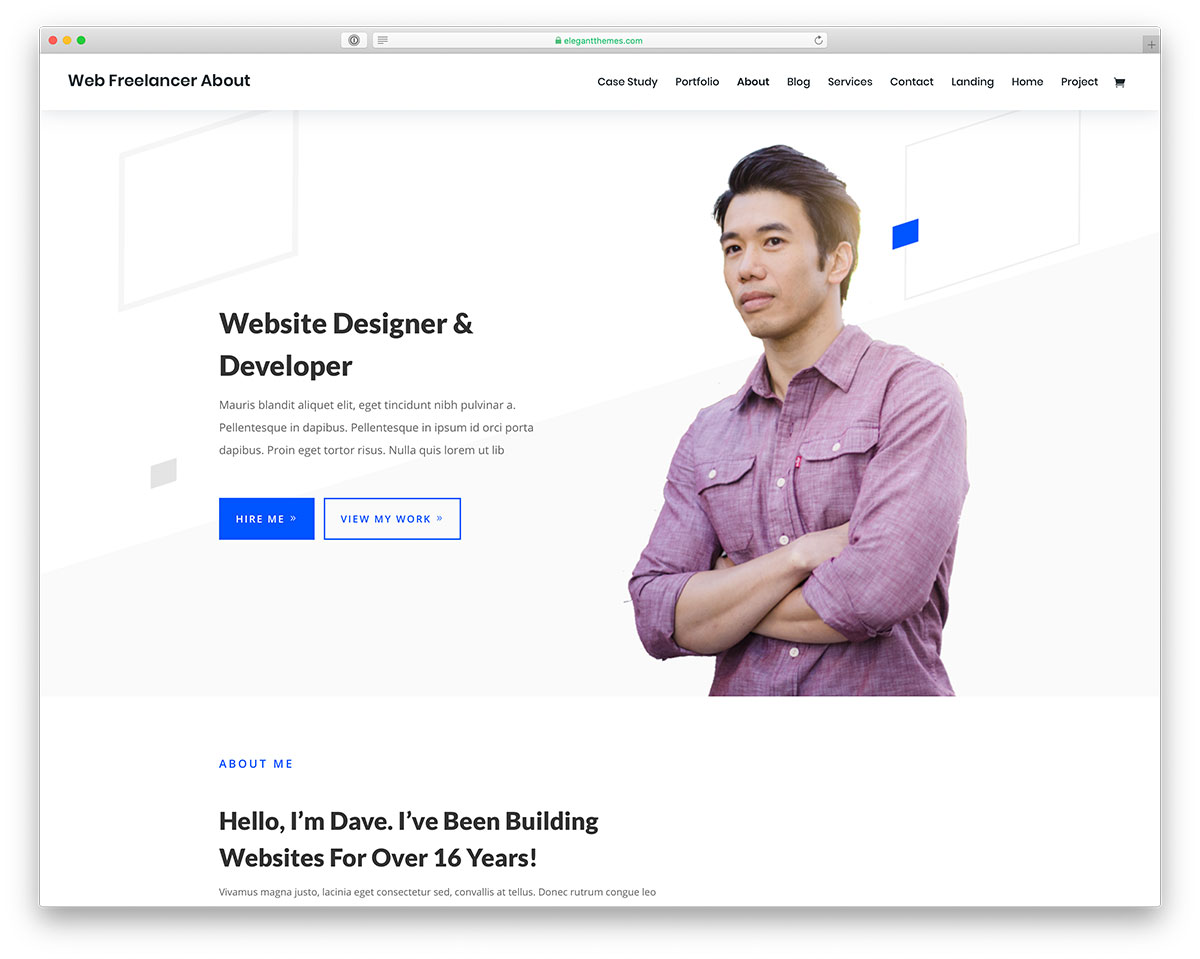 tema WordPress desainer lepas