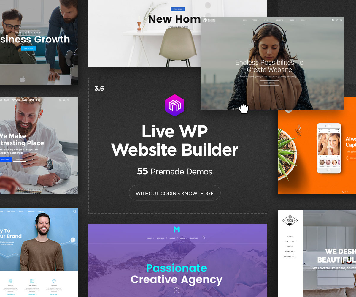 Tema WordPress modern