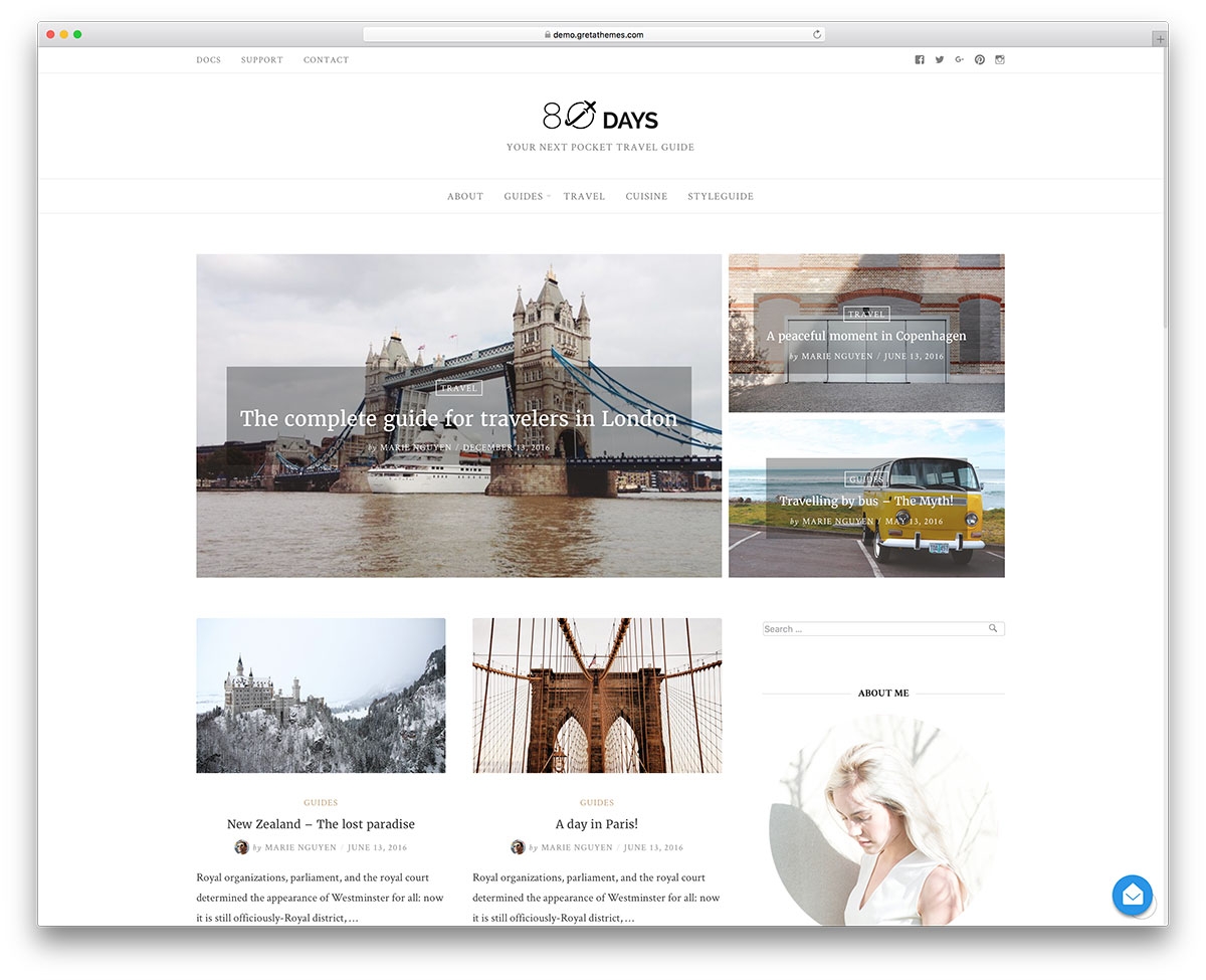 tema wordpress gaya hidup sehat