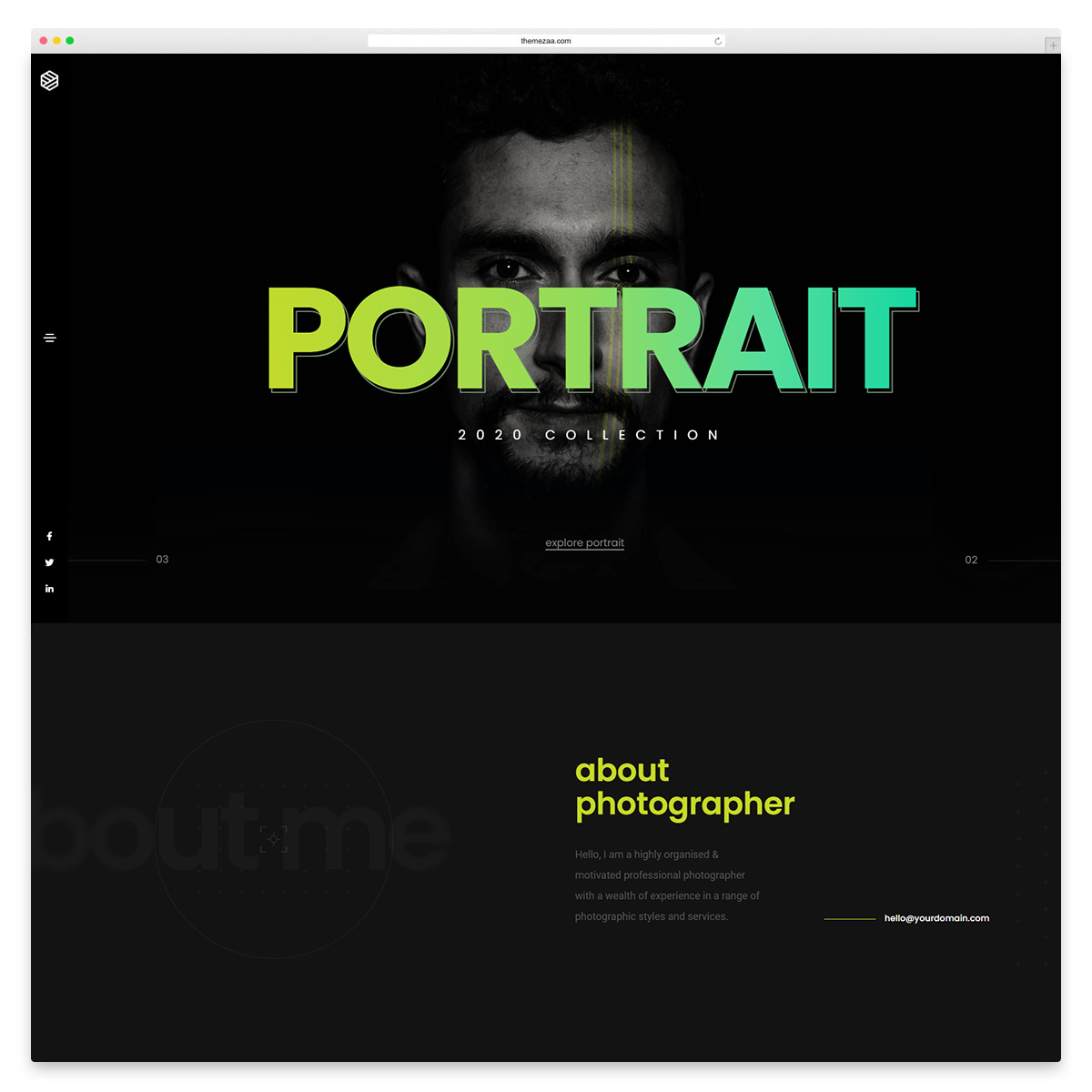 tema wordpress fotografi litho