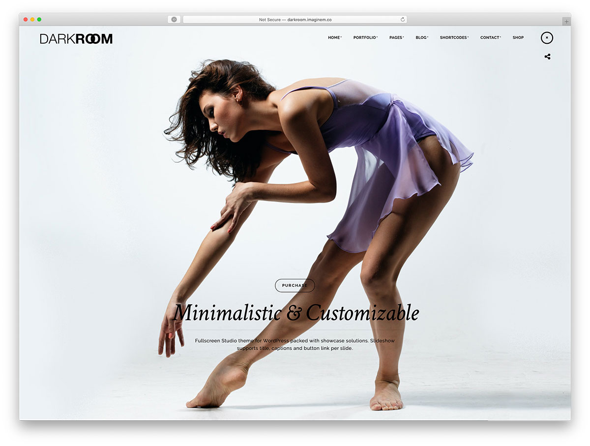 fotografi tema WordPress