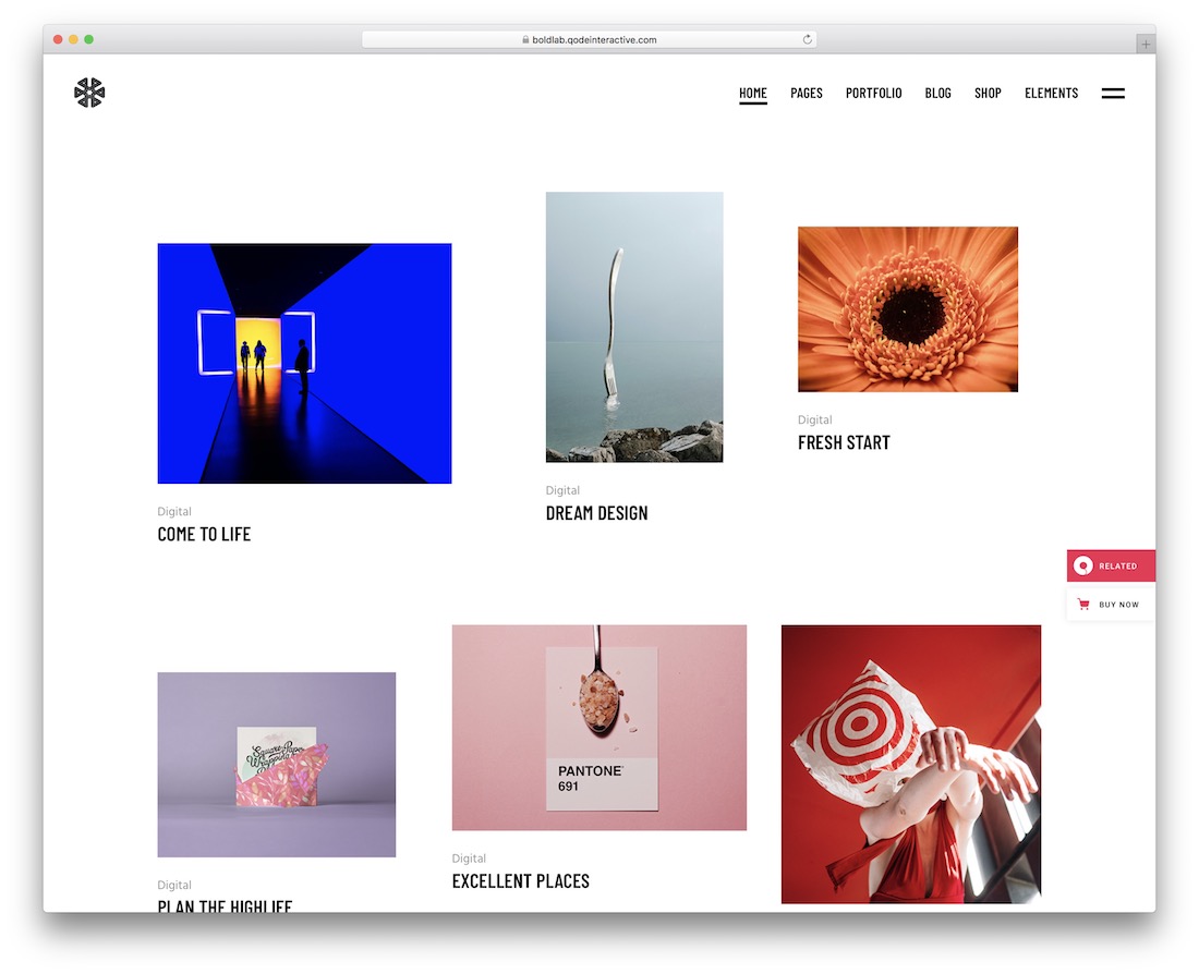 tema wordpress minimalis boldlab