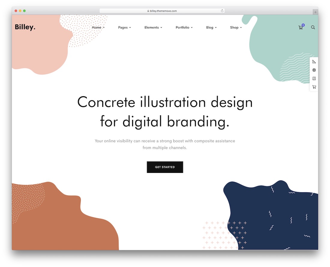 tema billey wordpress